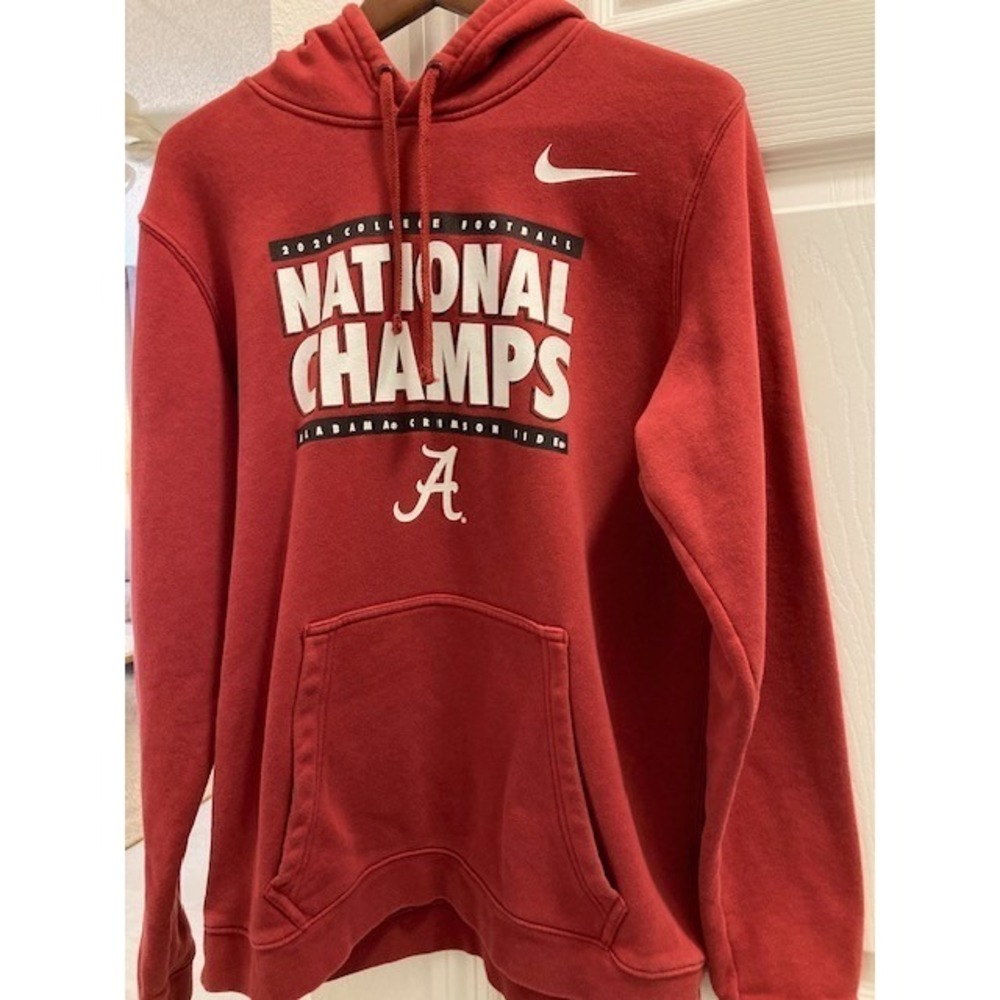 Alabama Crimson Tide 2020 National Championship Nike Hoodie Med